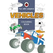 Fun With Ladybird: Colouring Book: Vehicles