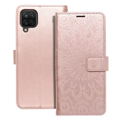MEZZO Book etui za SAMSUNG GALAXY A12 mandala rose gold