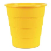 Plastična košara za pisarniške izdelke 16 l rumena