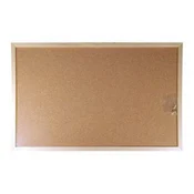 Plutovinasta tabla, dvostranska (pluta/pluta), 30x40 cm, lesen okvir, VICTORIA VISUAL