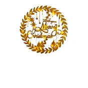Wallity XMASGOLD 010 Zidna dekoracija