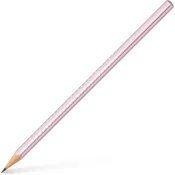 Faber-Castell Sparkle grafitni svinčnik - biserni odtenki - svetlo roza