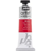 Pebeo Artist akrilna barva 37 ml - Svetlo naftol rdeča