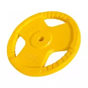 GORILLA SPORTS Gumirani teg (15 kg / Žuti)
