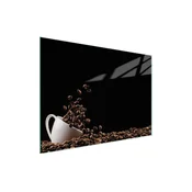 shumee STEKLENA REZALNA DESKA 40x30 KAVA