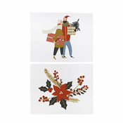 Tekstilni podmetac 2 kom s božicnim motivom 35x45 cm Christmas Star – Butter Kings