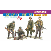 Model Kit figure 6281 - NJEMAČKA PUKOVNIJA (FRANCUSKA 1940.) (GEN2) (1:35)