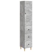vidaXL Set omar 2 pcs 33 x 34,5 x 90 cm Inženirski les