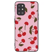 Silikonski črni ovitek za OnePlus 8T - Cherry