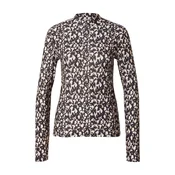 VILA Majica VILEOA kremna / slonovina / črna