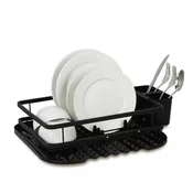 Ocedivac za sudove hromirani crni 40x36,5x15 cm MR1024 Maestro