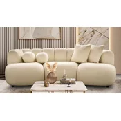 Casa Padrino luxury sofa ivory 230 x 95 x H. 75 cm - Living room sofa - Hotel sofa - Living room furniture - Hotel furniture - Luxury furniture - Luxury furnishings