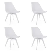 BE Stol MARK - bel/bele noge x 4