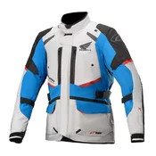 Alpinestar Andes Drystar Honda motociklisticka jakna sivo-crno-plavo-crvena
