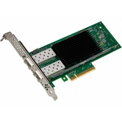 Intel INTEL Networking Adapter 2-port 25GbE SFP28 E810-XXVDA2 PCIe 4.0 LP Bulk (E810XXVDA2BLK)