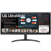 Monitor LG 34WP500-B 34IPS,21:92560x108075Hz5ms GtGHDMIx2FreesyncVESAcrna ( 34WP500-B )