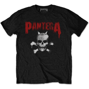 Pantera Unisex majica Horned Skull Stencil (Back Print) XL