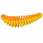 Berkley Gumijasta vaba PowerBait Power Pupa Fluo Orange Sunshine Yellow 3,5 cm 10 kosov