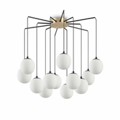 Ideal Lux - LED Lestenec na vrvici RHAPSODY 12xG9/3W/230V medenina