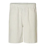 SELECTED HOMME Hlače SLHAce kremna/marine