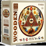 Wooden city - Puzzle Oko vesolja - 500 kosov
