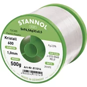 Stannol Stannol Kristall 600 Fairtin Spajkalna žica, neosvinčena Neosvinčeni Sn3.0Ag0.5Cu 500 g 1.0 mm