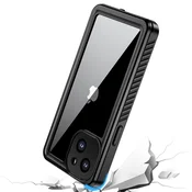 Vodoodporni ovitek IP68 za iPhone 13 mini, črne barve