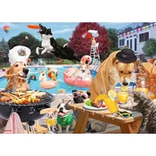 Ravensburger - Puzzle Pasji poletni dnevi - 1 000 kosov