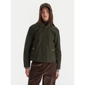 Hunter Prehodna jakna Leith HARW0065251 Zelena Oversize