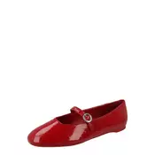 Kate Spade Odprte balerinke temno rdeča