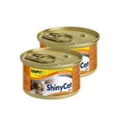 Gimborn Gimpet cat cons. Shiny Cat piščanec + papaja 2x70g