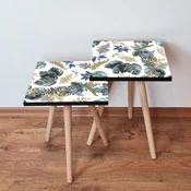 Hanah Home Set klub stocica 2Shp217, 2 komada, Šareni