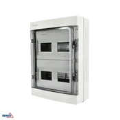 Schelinger hermetična nadometna razdelilna omarica IP65, 24 modulov BM-A80-RHN-IP65-NPE-24P