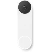 Nest Nest Google Doorbell - Akumulatorska video domofon, Pro Edition, črno-bela