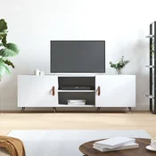 TV ormaric bijeli 150 x 30 x 50 cm od konstruiranog drva