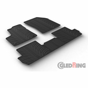 Rubber Car Mats Peugeot 3008 2016-2024