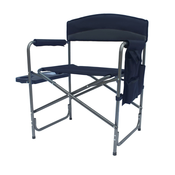Linder Exclusiv Linder Exclusiv Camping zložljiv stol siva/črna, (21129888)