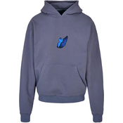 Le Papillon Heavy Oversize Hoody vintageblue