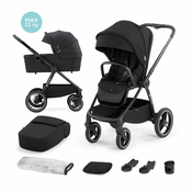 KINDERKRAFT Kombinirani voziček Nea 2v1 Midnight Black