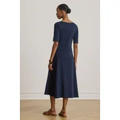 LAUREN RALPH LAUREN Cocktail obleka Munzie 200973599005 Mornarsko modra Regular Fit