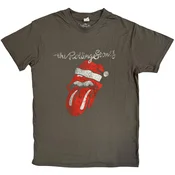 The Rolling Stones Santa Lick Majica s kratkimi rokavi Charcoal Grey S