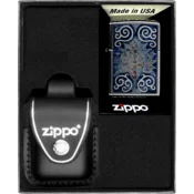 shumee Darilni set vžigalnikov ZIPPO LOTUS FLOWER DESIGN št. 3