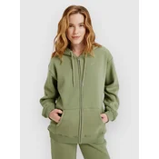 Roxy Surf Stoked Zipped Brushed jopica s kapuco oil green