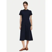 Tommy Hilfiger Vsakodnevna obleka WW0WW50825 Mornarsko modra Regular Fit