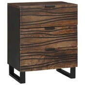 Nočna omarica Oreh 50 x 33 x 62 cm Inženirski les
