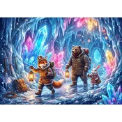 BlueBird - Puzzle Jama ledenih kristalov - 100 kosov