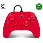 PowerA 1519366-01 Xbox Series X|S/Xbox One žičani crveni kontroler