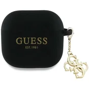 slomart Etui Guess 4G Charm za AirPods 4 - črno