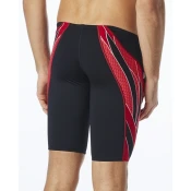 Mens swimsuit tyr phoenix jammer black/red 22