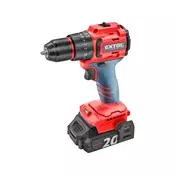 Akumulatorska udarna bušilica i odvijač Share 20 V, 20 V, Li-ion, 50 Nm, 1 baterija, 1 punjač, 2000 mAh, 50 Nm